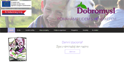 Desktop Screenshot of dobromysl.org